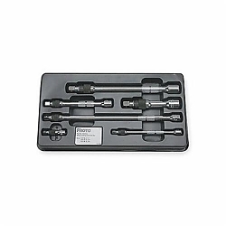 Proto® J6000-6L Locking Socket Extension Set, 1/4 to 1/2 in Drive, 6 Pieces, Full Polished