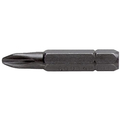 Proto® J60116 Power Insert Bit, #2 Phillips® Point, 2-51/64 in OAL, Black Oxide