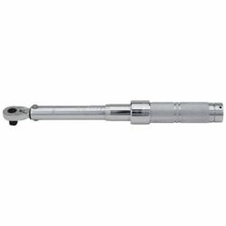 Proto® J6006NMC Micrometer Torque Wrench, 3/8 in Drive, 16 to 80 ft-lb, Ratcheting Head, 0.5 ft-lb Graduation, 15-1/2 in OAL, ASME B107.300-2010