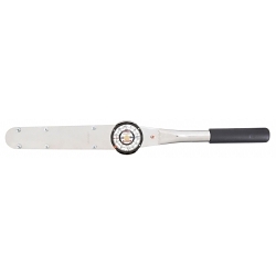 Proto® J6121NMF Dual Scale Dial Torque Wrench, 1/2 in Drive, 0 to 250 N-m, Fixed/Ratcheting Head, 21-1/2 in OAL, ASME B107.14M, 5 ft-lb Graduation