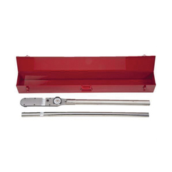 Proto® J6141F Dual Scale Dial Torque Wrench, 1 in Drive, 200 to 1000 ft-lb, Fixed/Ratcheting Head, 74-1/4 in OAL, ASME B107.14M, ISO 6789, 20 ft-lb Graduation