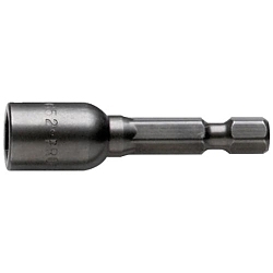 Proto® J61650 Magnetic Nut Setter, 1/4 in Point, Hex Shank, 1-7/8 in OAL, Satin