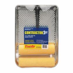 Purdy® 140810200 Contractor 1st™ Roller Cover Kit, 4 Pieces, 3/8 in Nap