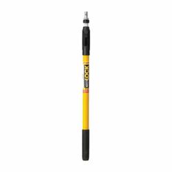 Purdy® POWER LOCK⢠140855624 Professional Grade Extension Pole, For Use With Quick Connect System or any Acme Threaded Frames, 2 to 4 ft L, Aluminum/Fiberglass, Black/Yellow