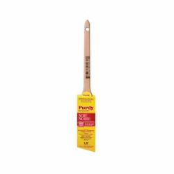 Purdy® 144024015 Adjutant™ Angular Trim Brush, 2-3/8 in OAL, 1-1/2 in, Natural Hardwood Handle, Oil Based
