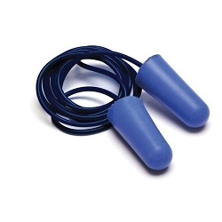 Pyramex® DPD1001MS Metal Detectable Ear Plug, 32 dB Noise Reduction, Tapered Shape, ANSI S3.19, Disposable, Corded Design