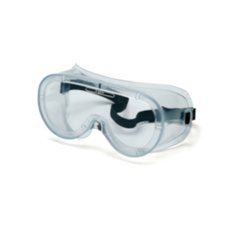 Pyramex® G200T Ventless Goggles, H2X Anti-Fog/Scratch-Resistant Clear Lens Polycarbonate Lens, Yes UV Protection, ANSI Z87.1