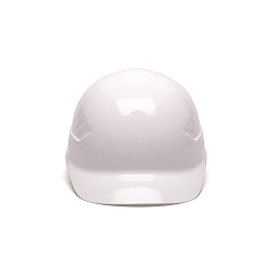 Pyramex® Ridgeline® HP40010 Bump Cap, White, Polyethylene, 4-Point Glide Lock Suspension