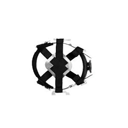 Pyramex® HPR461 Ratchet Replacement Suspension, 6 Suspension Points, For Use With Ridgeline® Cap Style Hard Hats, Specifications Met: ANSI Z89.1