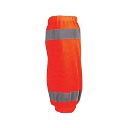 Pyramex® RLG20 RLG Series Leg Gaiter, Universal, Hi-Viz Orange, 18-3/4 in L, Polyester, 110 GSM Fabric