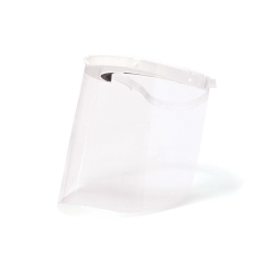 Pyramex® S1000 Medical Faceshield, Clear Polycarbonate 7 in W