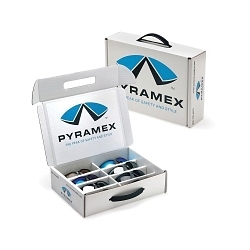 Pyramex® SBOX 8-Place Sales Display Box, 8 Glasses Capacity