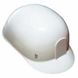 Radians® Diamond™ 302-WHITE Cap Style Slotted Bump Cap, White, High Density Polyethylene, 4-Point Molded Suspension