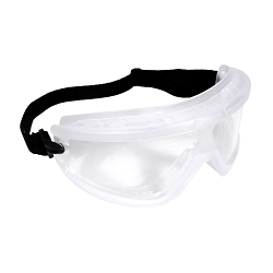 Radians® BG1-11 BG1 Indirect Vent Protective Goggles, Anti-Fog Clear Lens Polycarbonate Lens, Yes UV Protection, Elastic Strap, ANSI Z87.1+