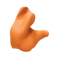 Radians® CEP001-O Ear Plug, 26 dB Noise Reduction, Custom Molded Shape, Custom Molded Design