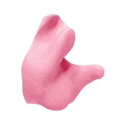 Radians® CEP001-P Ear Plug, 26 dB Noise Reduction, Custom Molded Shape, Custom Molded Design