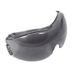 Radians® Cloak™ DMGRL-21 Replacement Lens, Anti-Fog Smoke Polycarbonate Lens, For Use With DMG-21 Dual Mold Goggles