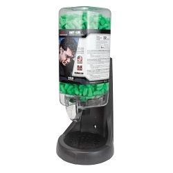 Radians® FPD-500L30 Refillable Dispenser With FP30 Detour™ Plug, 500 Pairs Capacity, Versatile Mount