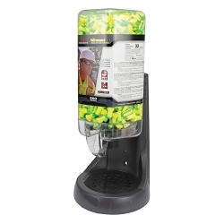 Radians® FPD-500L34 Refillable Dispenser With FP34 Deterrent™ Plug, 500 Pairs Capacity, Versatile Mount
