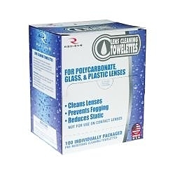 Radians® LCD100 Disposable Lens Cleaning Towelette, Lens Cleaning Solution