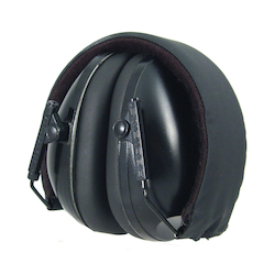 Radians® Lowset™ LS0100CS Low Profile Earmuffs, 21 dB Noise Reduction, Black, Adjustable Band Position