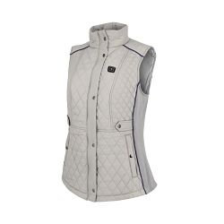 Radians® RHG-V202G-2X RHG-V202 Comfortable Quilted Heated Vest, XS, Blue, Nylon/Polyester, Zipper Front Closure