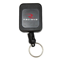 Radians® RRT-1344 Small Radio Tether, For Use With Retractable Tool Tether Vest System, 13 oz Load, 44 in Extension, Black