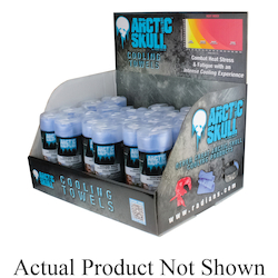 RADWEAR™ RCS-WCD1 Cooling Towel Counter Display, 26 x 8-1/4 in, Blue
