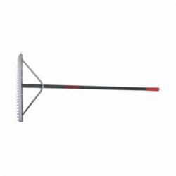 Razor-Back® 63136 Landscape Rake With Brace, Aluminum Handle