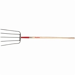 Razor-Back® 73141 Barley Fork, 5 Tines, Forged Steel Tine, Hardwood Handle
