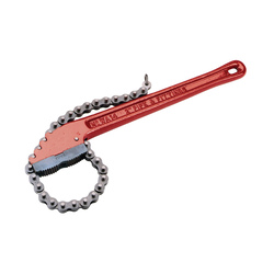 Reed 02070 Heavy Duty Chain Wrench, 1/2 to 4-1/2 in Pipe, 33 in OAL, Dual Reversible