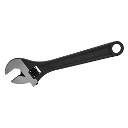Reed 02212 Adjustable Wrench, 3/4 in Wrench, Nickel Chrome Plated, 6 in OAL