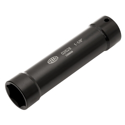 Reed 02628 Extended Socket, 1/2 in Square Drive, 1-1/8 in Hex Impact Socket
