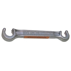 Reed 02830 Valve Wheel Wrench, 1/2 in and 21/32 in Double End Wrench, 8 in OAL