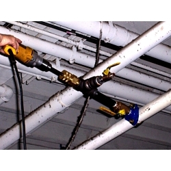 Reed 08350 Mechanical Hot Tapping Machine Kit, 3/4 to 4 in Pipe