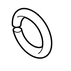 Reed 40009 Ring, 1/2-14, For Use With WA14, WA18, WA18A, WA24 and WA24A Heavy Duty Chain Wrenches