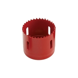Reed 43505 Hole Saw, 2-1/4 in Dia, 1-1/2 in D Cutting, Hardened Steel Cutting Edge