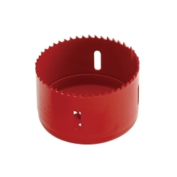 Reed 43506 Hole Saw, 3-1/4 in Dia, 1-1/2 in D Cutting, Hardened Steel Cutting Edge