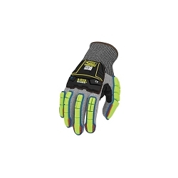 Ringers® 060-08 R-Flex® Series Light Duty Impact-Resistant Gloves, 8, TPR, Knit Wrist Cuff, ANSI Cut-Resistance Level: A5
