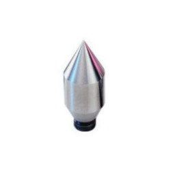 Royal 10062 Extra Long Individual Live Center Male Point, Tapered Shank, #1 Morse Taper, #2 Morse Taper Taper