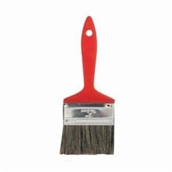 Rubberset® 11101005 General Purpose Trim Chip Brush, 1/2 in W x 1/4 in THK Gray China Brush, Plastic Handle, Oil Based, Acrylics