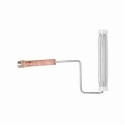 Rubberset® 99748540 Roller Frame, 4 in L Roller, For Use With All 1-1/2 in Standard Core Roller Cover, Polypropylene Handle