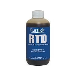 Rustlick™ 69016 RTD Heavy Duty Cutting Oil, 12 oz Bottle, Characteristic, Liquid, Brown