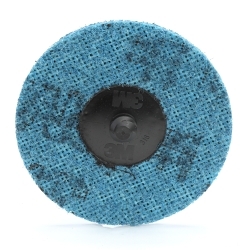 3Mâ„¢ 7000000750 SC-DR Disc, 2 in Dia Disc, Very Fine Grade, Aluminum Oxide Abrasive, TR Attachment