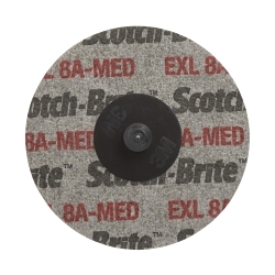 Scotch-Briteâ„¢ 7000045981 XL-UR Wheel, 3 in Dia Wheel, Medium Grade, Aluminum Oxide Abrasive
