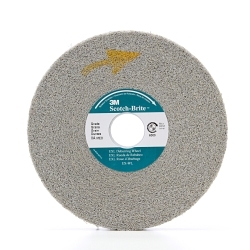 3Mâ„¢ 7000000737 XL-WL Convolute Wheel, 6 in Dia Wheel, 1 in Center Hole, 1 in W Face, Fine Grade, Silicon Carbide Abrasive