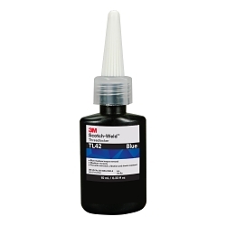 Scotch-Weld™ TL42 Anaerobic Threadlocker, Liquid Form, Blue