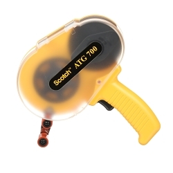 Scotch® 7000031199 ATG700 Handheld Adhesive Applicator, 11/16 in L Tape, 1/2 in W Tape