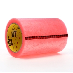Scotch® 7000048394 821 Tape, 72 yd L 6 in W, 2.5 mil THK, Acrylic Adhesive, Acetate Film Backing, Pink