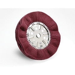 Scotch-Briteâ„¢ 7100016915 Satin Pleated Buff Wheel, 14 in Dia Wheel x 2 in THK Wheel, 1-1/4 in Center Hole, Very Fine Grade